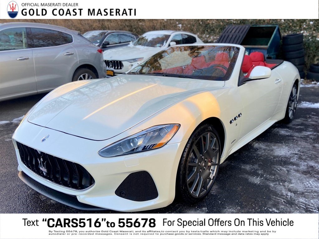 New 2019 Maserati GranTurismo Convertible Sport 2D ...