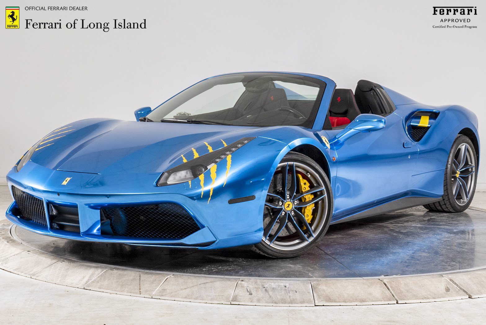 pre owned 2018 ferrari 488 spider in great neck nc832 gold coast maserati gold coast maserati