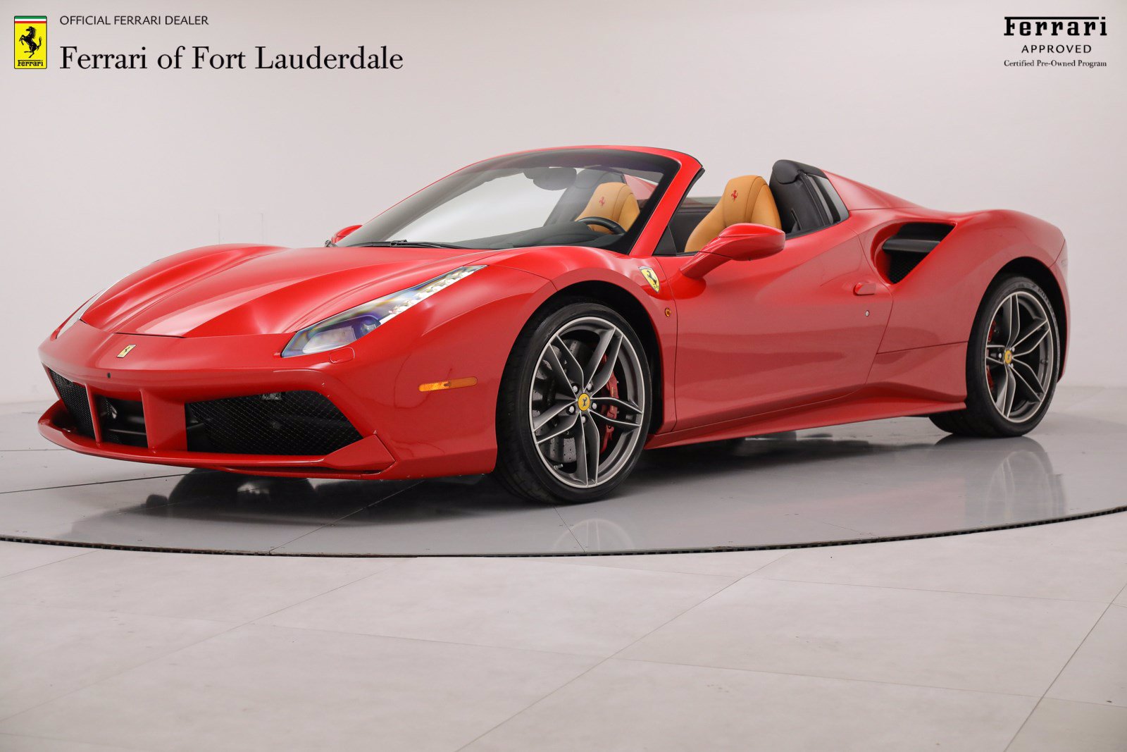 pre owned 2019 ferrari 488 spider in great neck fp4530 gold coast maserati gold coast maserati